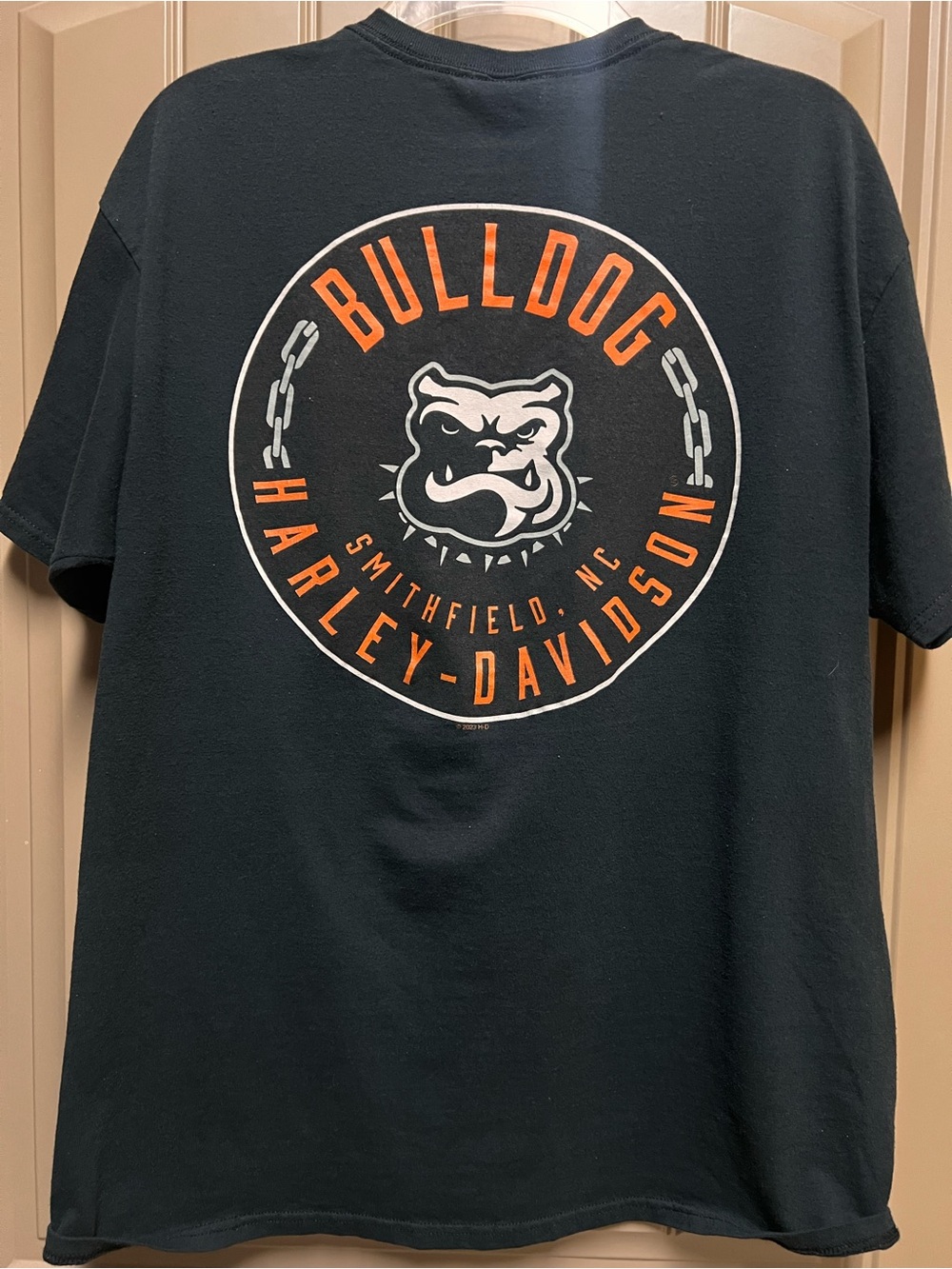 Harley-Davidson Bulldog Smithfield NC Graphic T-Shirt XL
